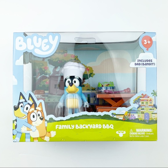bluey bbq playset